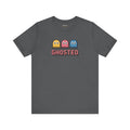 Ghosted Retro Arcade Tee — Pixel Ghosts Graphic Shirt