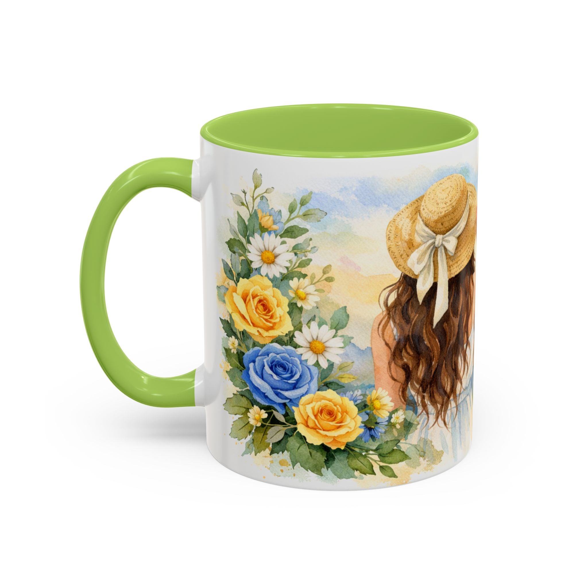 Coffee Mug — Floral 'Fuck This Shit' Accent Ceramic Mug (11/15oz)