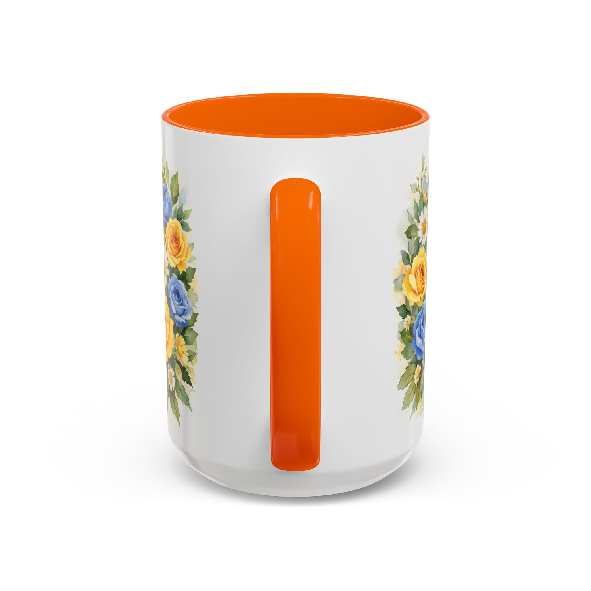 Coffee Mug — Floral 'Fuck This Shit' Accent Ceramic Mug (11/15oz)