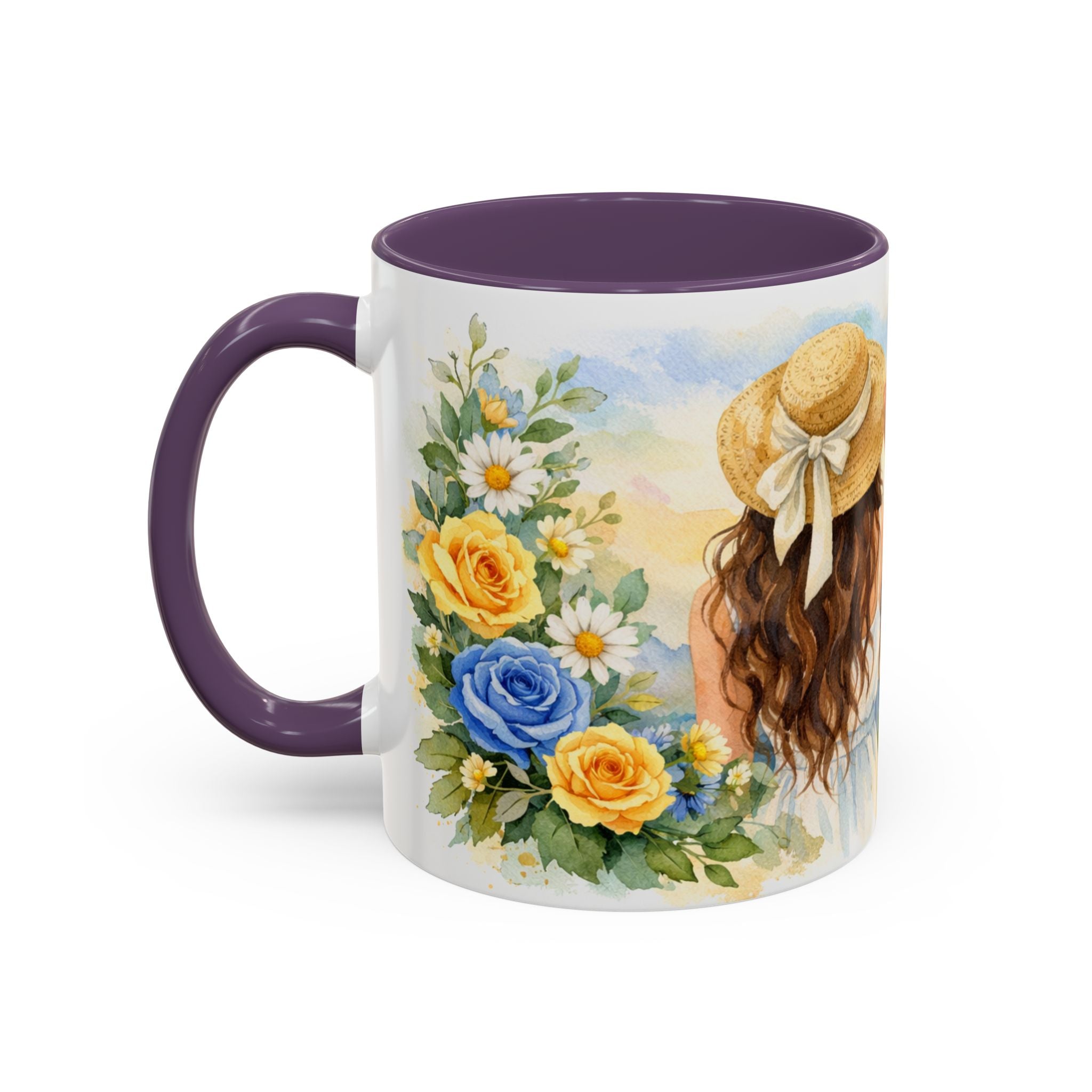 Coffee Mug — Floral 'Fuck This Shit' Accent Ceramic Mug (11/15oz)