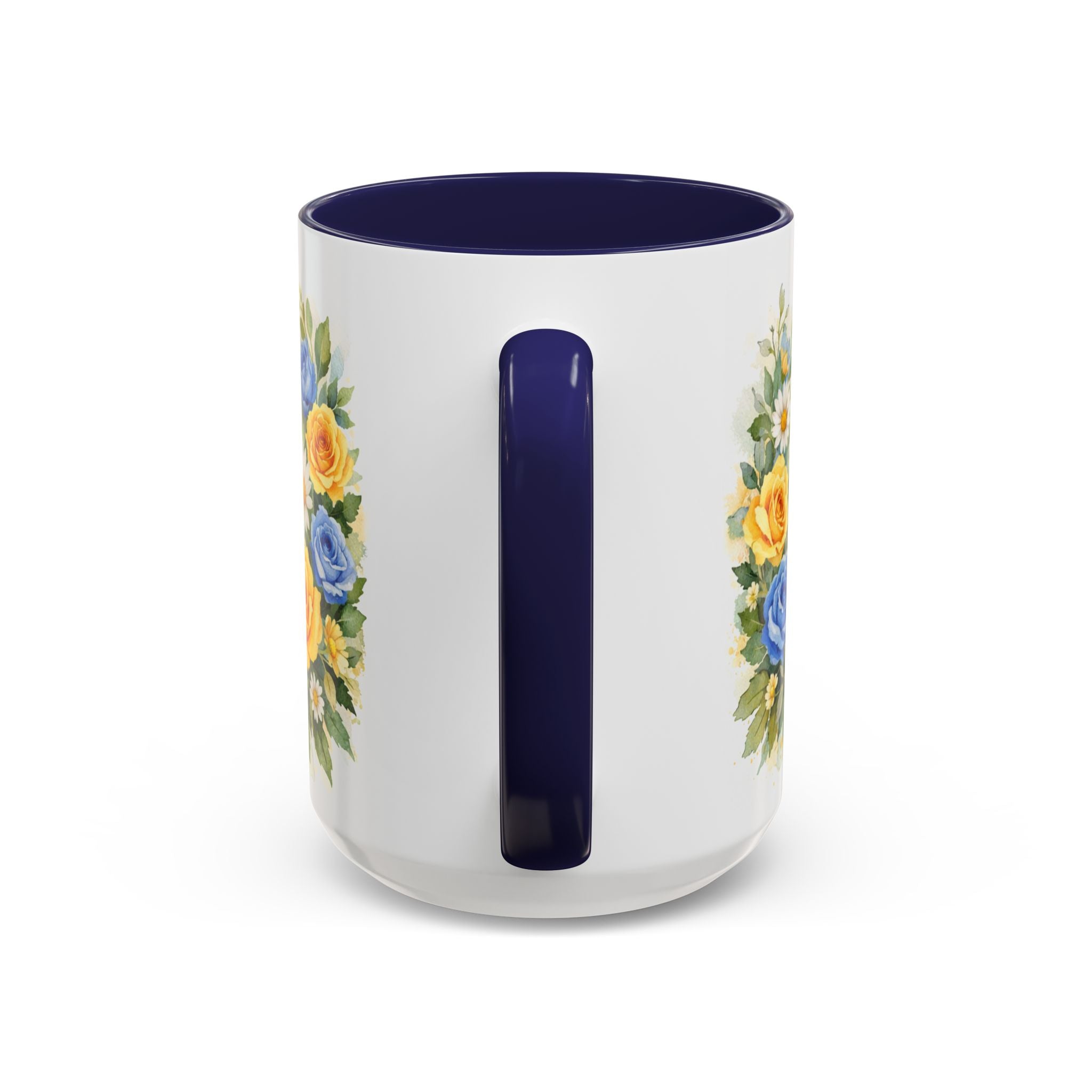 Coffee Mug — Floral 'Fuck This Shit' Accent Ceramic Mug (11/15oz)