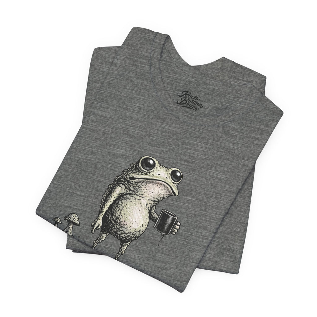 I Have to Say Weird Stuff or I'll Die Frog Coffee Tee