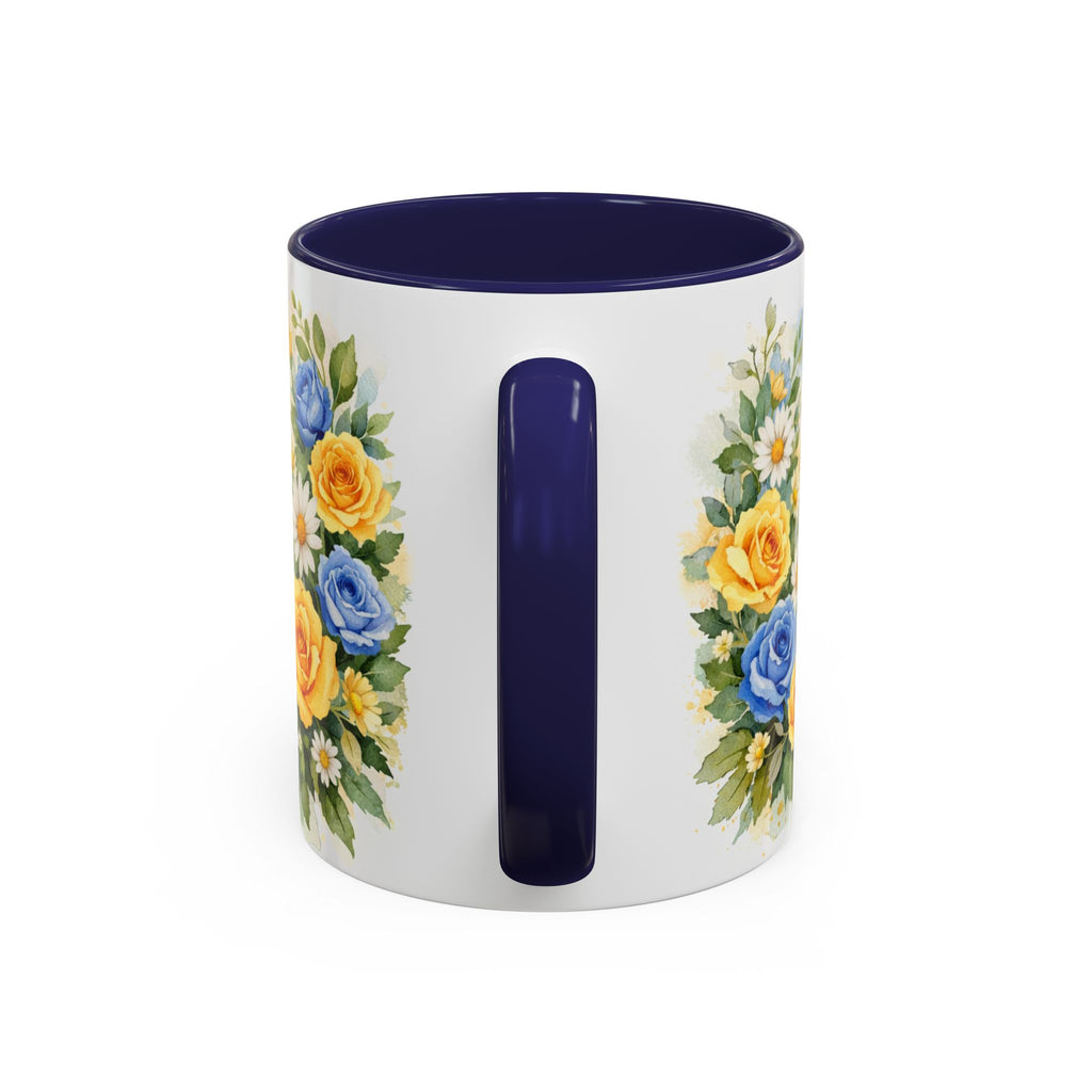 Coffee Mug — Floral 'Fuck This Shit' Accent Ceramic Mug (11/15oz)