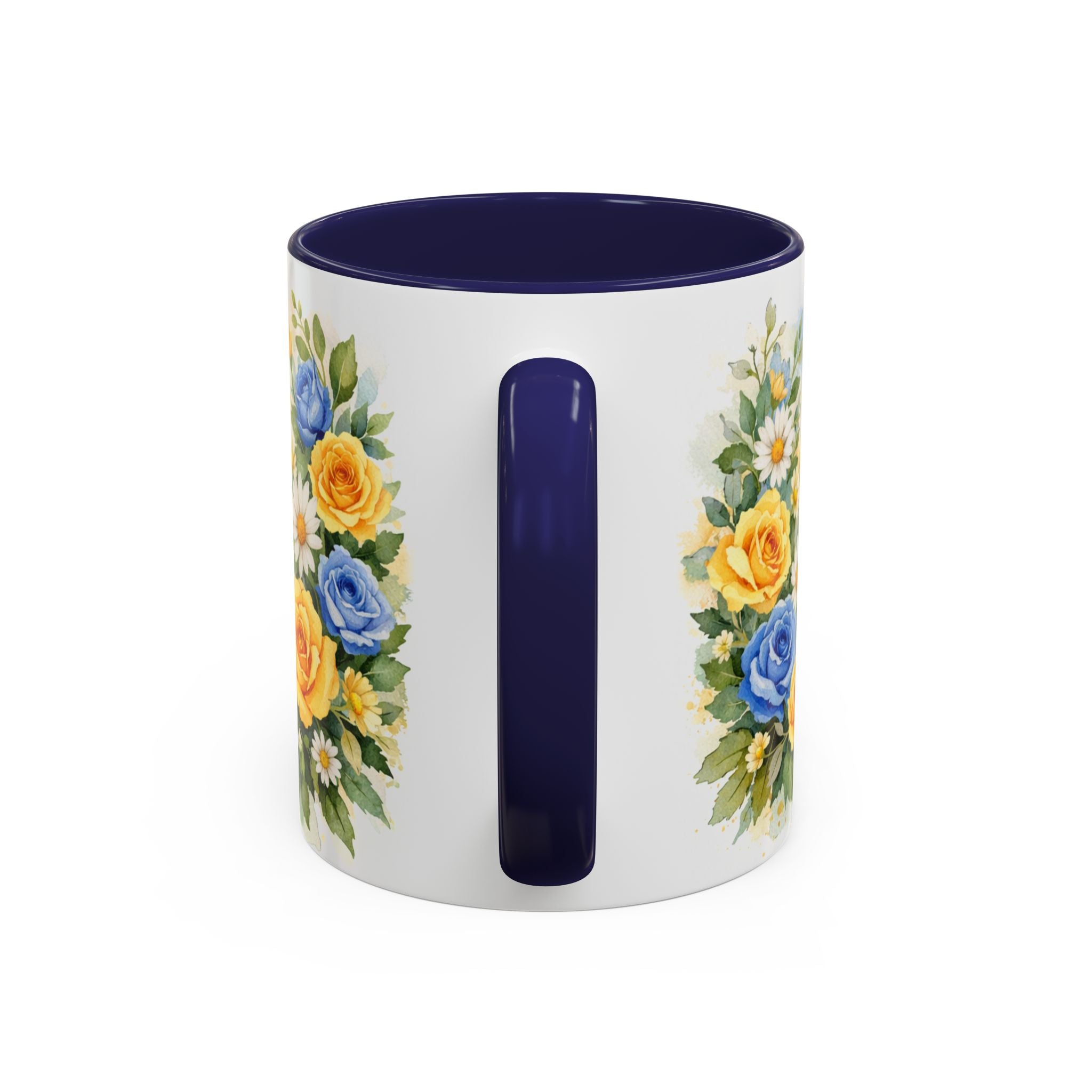 Coffee Mug — Floral 'Fuck This Shit' Accent Ceramic Mug (11/15oz)