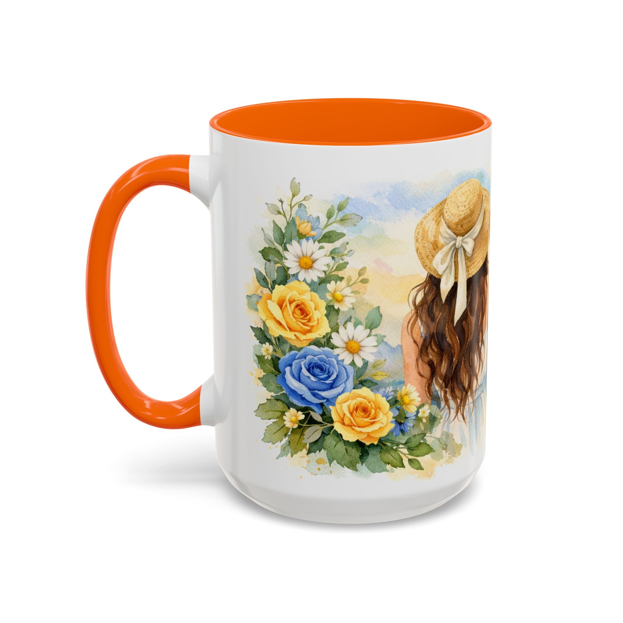 Coffee Mug — Floral 'Fuck This Shit' Accent Ceramic Mug (11/15oz)
