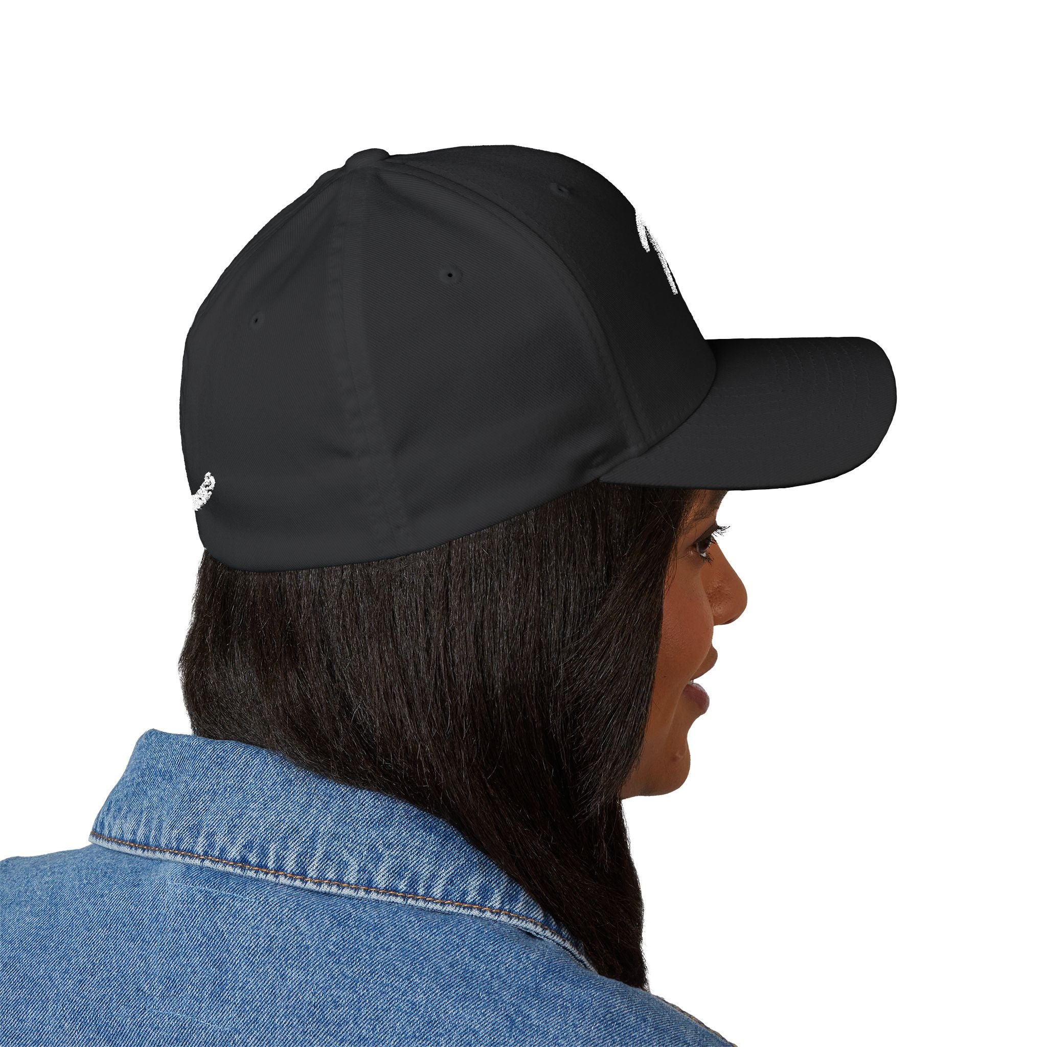 Embroidered 'Teezify' Structured Cap — Minimal Script Baseball Hat