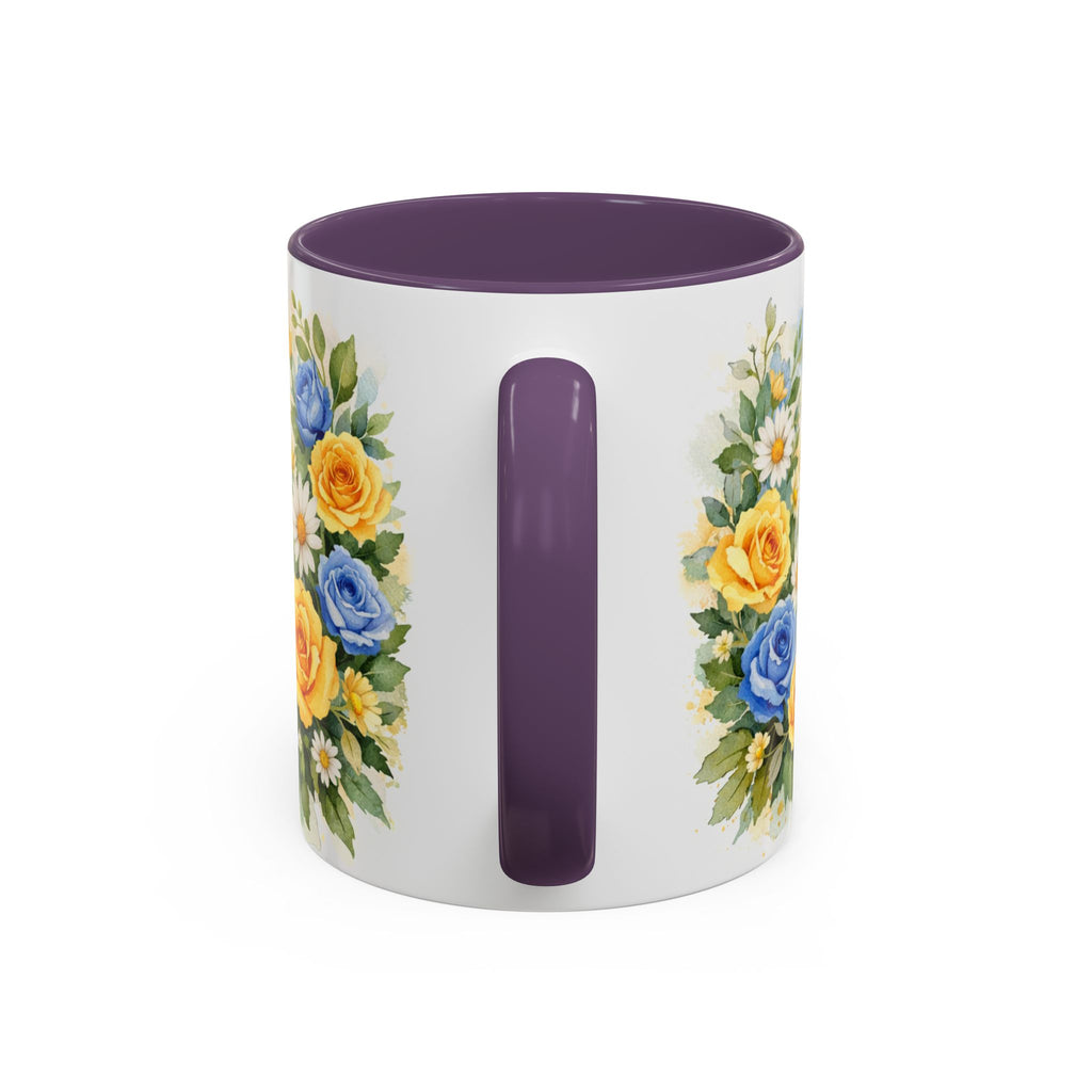Coffee Mug — Floral 'Fuck This Shit' Accent Ceramic Mug (11/15oz)