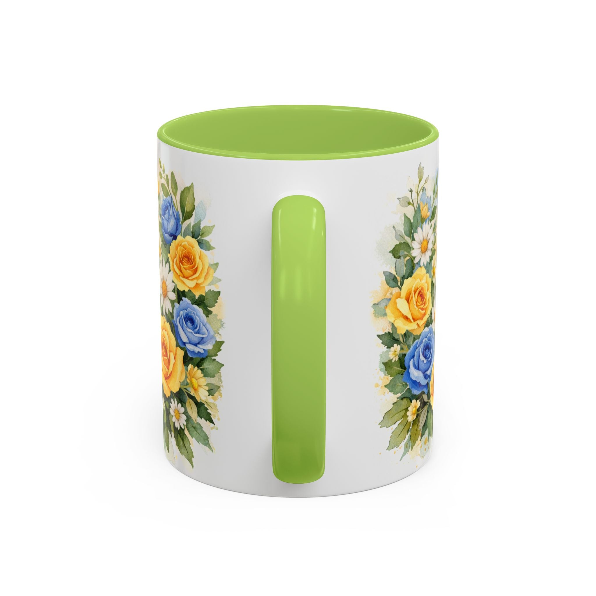 Coffee Mug — Floral 'Fuck This Shit' Accent Ceramic Mug (11/15oz)