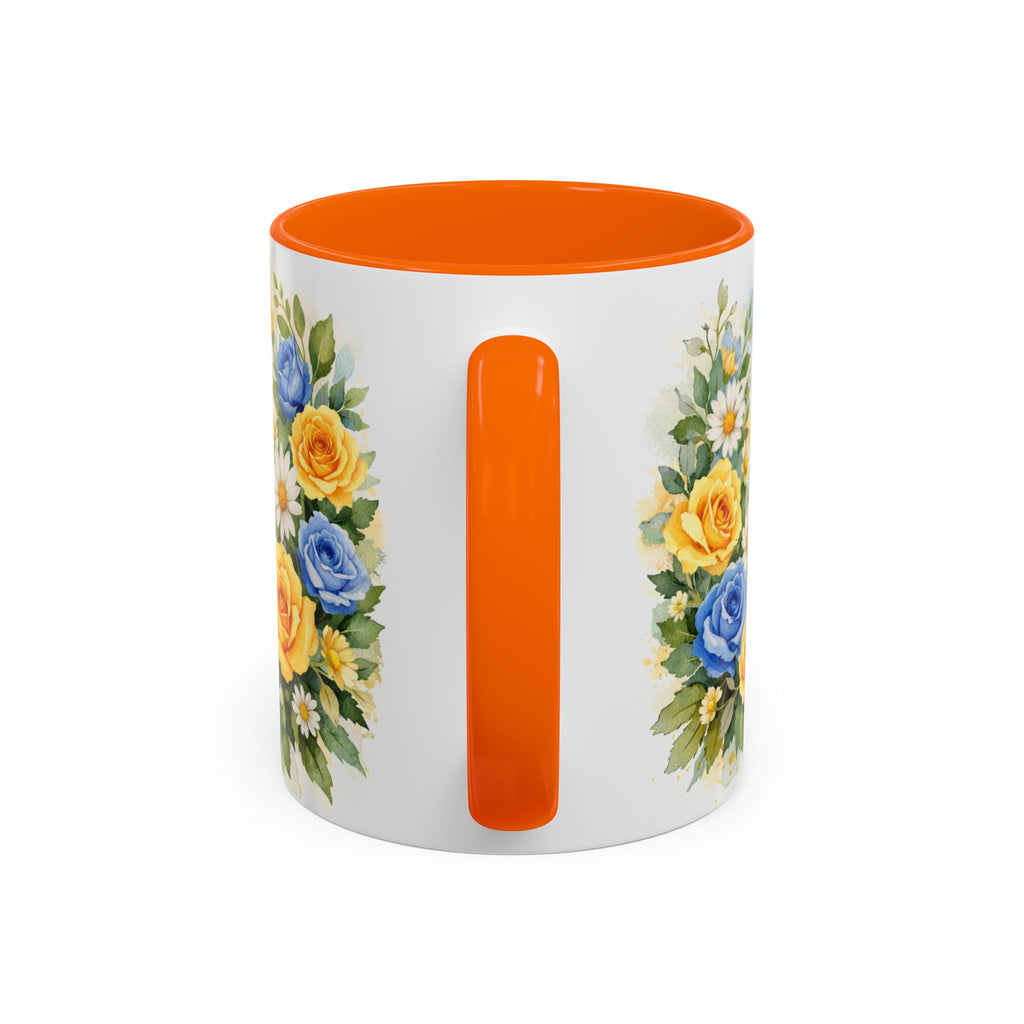 Coffee Mug — Floral 'Fuck This Shit' Accent Ceramic Mug (11/15oz)
