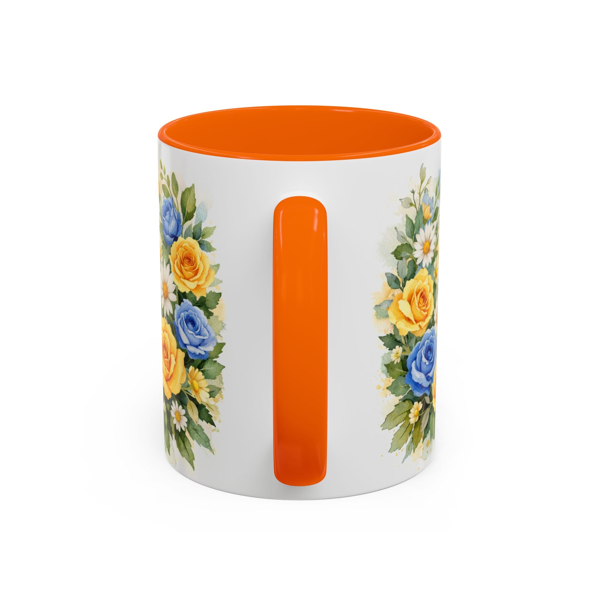 Coffee Mug — Floral 'Fuck This Shit' Accent Ceramic Mug (11/15oz)