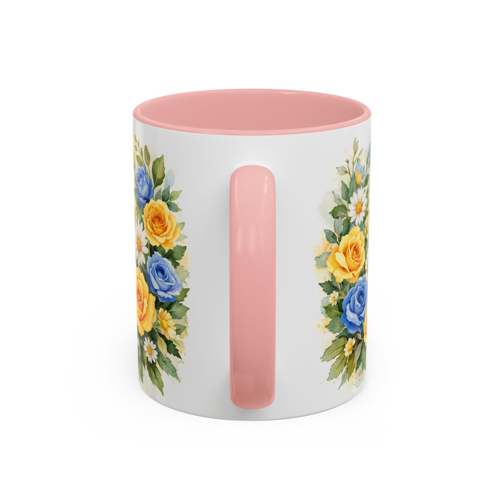 Coffee Mug — Floral 'Fuck This Shit' Accent Ceramic Mug (11/15oz)