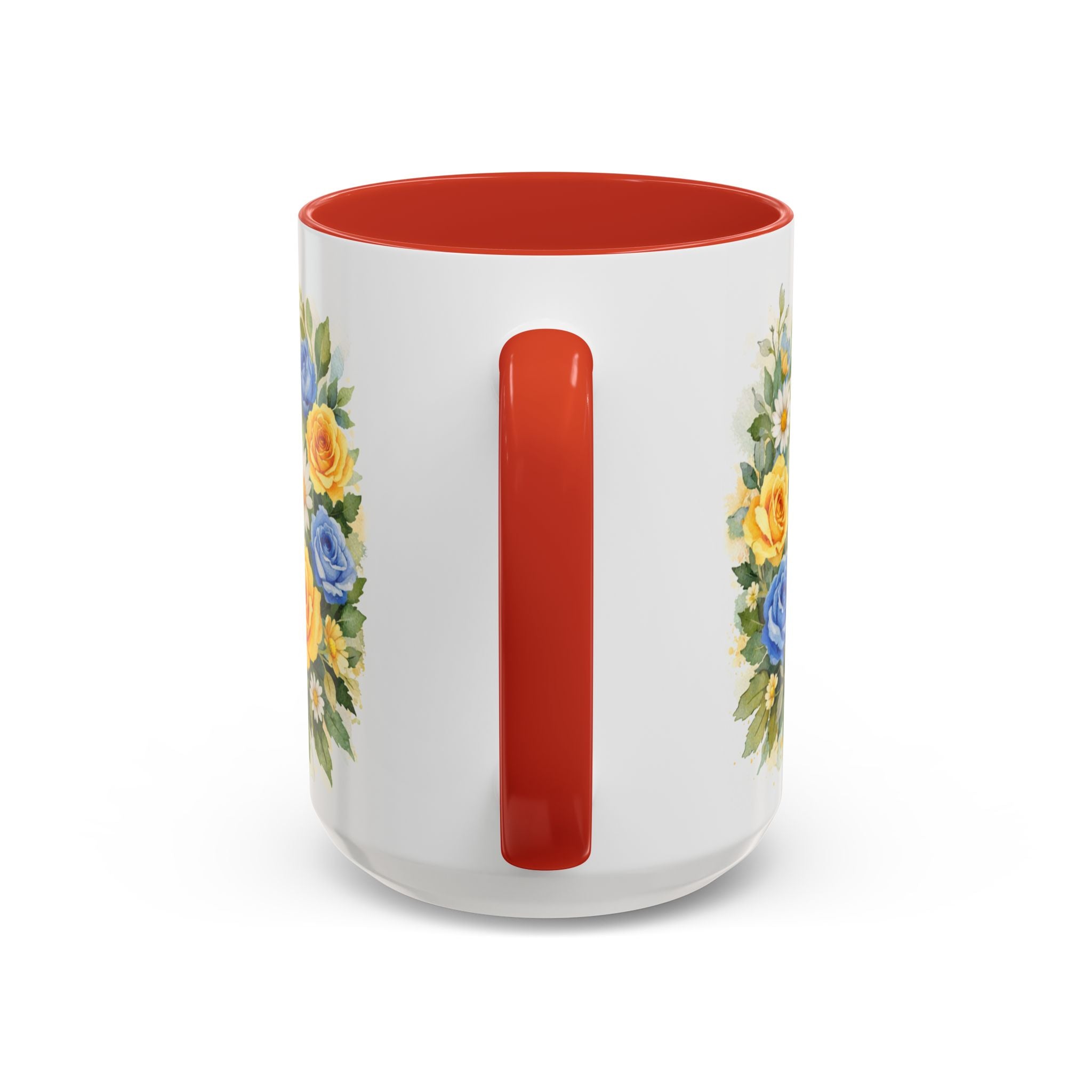 Coffee Mug — Floral 'Fuck This Shit' Accent Ceramic Mug (11/15oz)