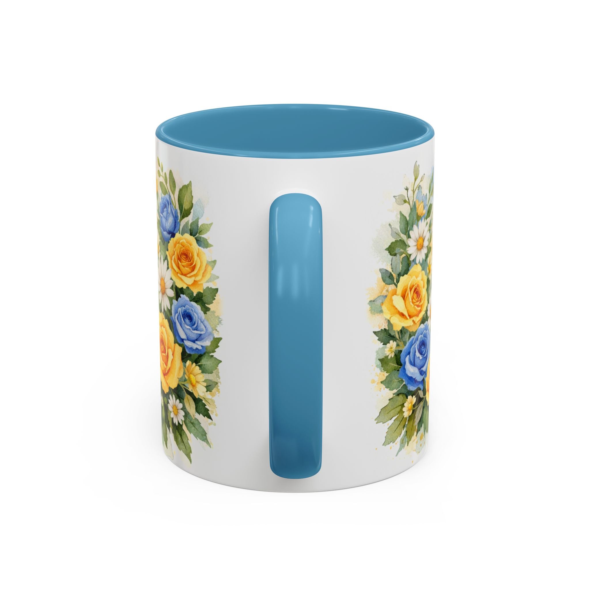 Coffee Mug — Floral 'Fuck This Shit' Accent Ceramic Mug (11/15oz)