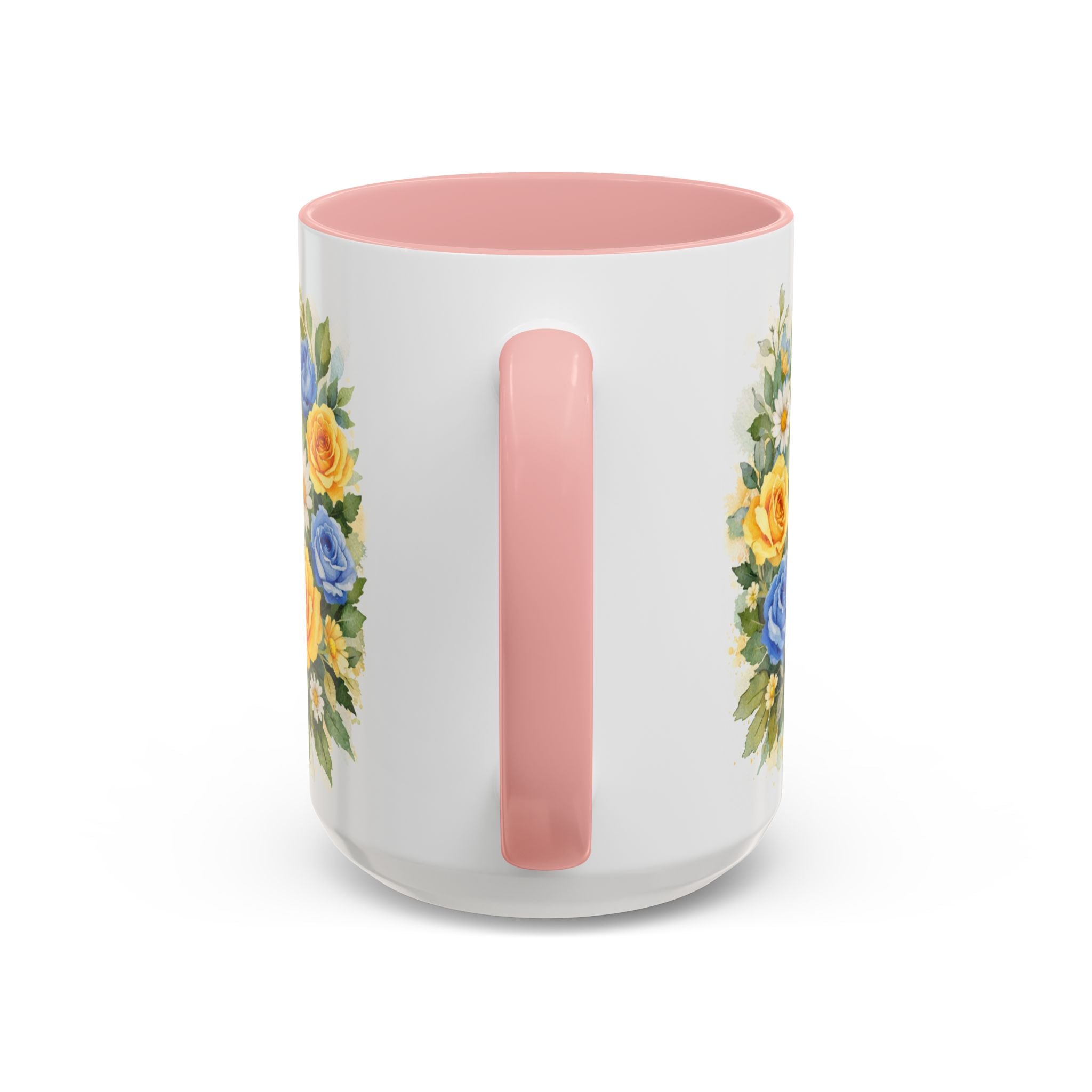 Coffee Mug — Floral 'Fuck This Shit' Accent Ceramic Mug (11/15oz)